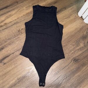 NWOT Women’s Black High Neck Bodysuit